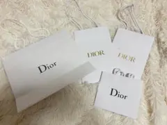 Dior ショッパー ホワイト 大小 4枚セット