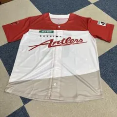 鹿島アントラーズ 限定 ベースボールシャツ フリーサイズ 【非売品