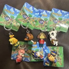 どうぶつの森 マスコットフィギュア 7種めじるしアクセサリー⭐︎ セミコンプ⭐︎のサムネイル