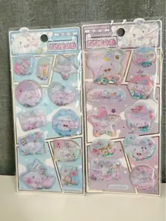 サンリオ　シナモロール ウォーターシール　 2シートセット