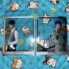 秋単 2022 エーステ　ランダムアクリルクリアカード　　兵頭十座　中村太郎