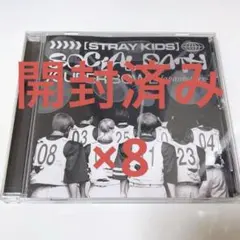 【匿名配送】スキズ socialpath 開封済み通常盤CD 8枚セットのサムネイル