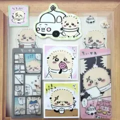 ちいかわ　ラッコ　ブックマークコレクション　ダイカットステッカー　クリアシール
