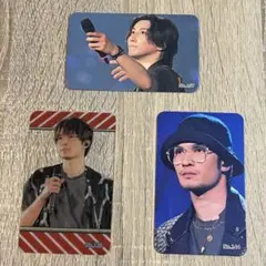 SixTONES (ジェシー、京本大我)カード 3枚セット 裏面メモ欄付