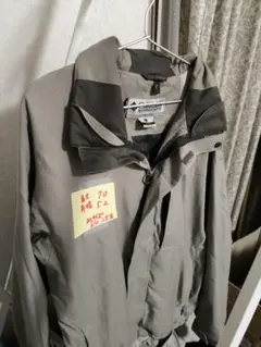 MST-10グレーコロンビアColumbiaミリタリージャケット 大きめMサイズ