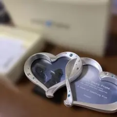 新品未使用ハート型フォトフレーム Chatani