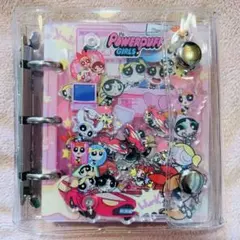 A8 サイズ シール帳 パワーパフガールズ リフィル付き♥ シャカシャカノート