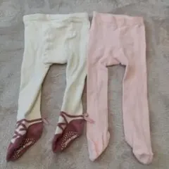 白タイツ レッグウェア