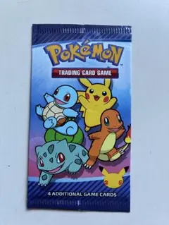 ポケモンカード　25周年　マクドナルド　ハッピーセット　1パック　未開封のサムネイル