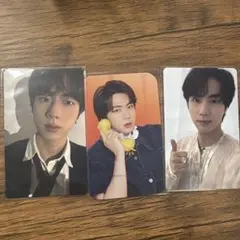 BTS JIN 公式トレカ 3枚セット