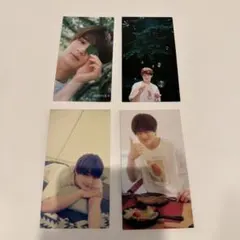 ACEes 浮所飛貴 厚紙写真4枚 裏面別アイドル