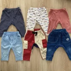 ベビー　パンツ レギンス　6枚セット まとめ売り　80cm 90cmのサムネイル