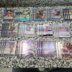 青黒ウソップ　デッキ　パラレル　ルフィ　モリア　sr sec　シークレットモリア