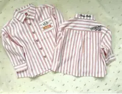 LITTC ディズニー トミカ　コラボ　ミッキー ミニー　ストライプシャツ