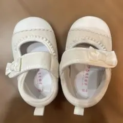 ベビー用　セレモニーシューズ　ホワイト　12.5センチ