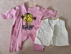 ロンパース&ベスト2点セット