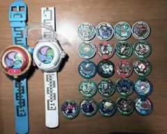 妖怪ウォッチとキャラクターメダルセット