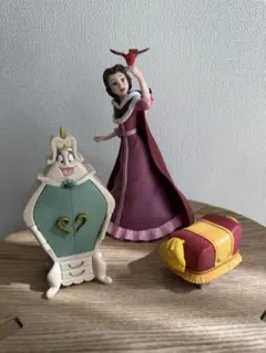 一番くじ 美女と野獣 A賞ベル、C賞サルタン、D賞ワードローブ