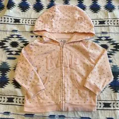 baby GAP パーカー　くま耳　♡ハート柄♡