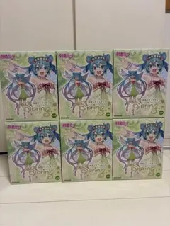 初音ミク フィギュア 3rd season Spring ver. 6体セット