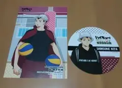 【ハイキュー!! 】北信介 ポストカードとペーパーコースター