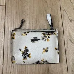 coach 花柄 IDカードポケット付きカードケース