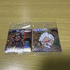 ワンピース　ウエハースLOG14 新時代の幕開け SGR ルフィ　SGRティーチ