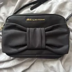 ジルスチュアート ショルダーバッグ カメラバッグ ナイロン ブラック