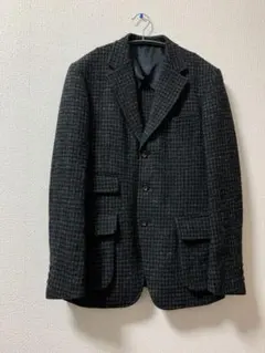ハリスツイード テーラードジャケット