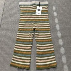MABLI 4Y ストライプ ロングパンツ