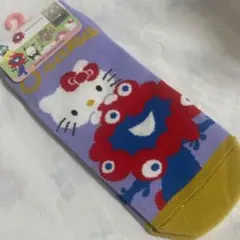 大阪関西万博 サンリオ ミャクミャク 靴下 キティ　匿名配送　新品　完売品