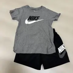 NIKE グレー Tシャツ　ショートパンツ　セット　130cm