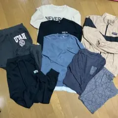 キッズ服 男の子向け 140cm 7点 まとめ売り 冬服 西松屋のサムネイル