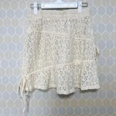 エヘカソポ　レースカバースカート　アイボリー
