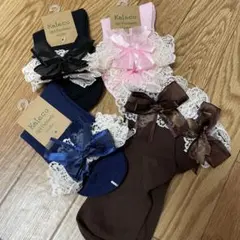 Real Style★レースフリル付き靴下セット