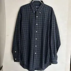 ラルフローレン　ブラックウォッチボタンダウンシャツ　メンズ