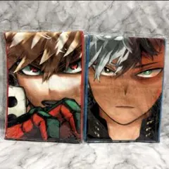 爆豪勝己 轟焦凍 ヒロアカ フルカラーマフラータオル 原作 ジャンプGIGA表紙