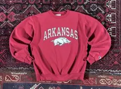 コ*ン様 champion カレッジロゴ スウェット トレーナー レッド M