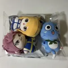FAIRY TAIL ナツ　ルーシィ　ハッピー　中国限定　ぬいぐるみ