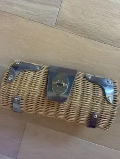 kate spade ケイトスペード　カゴクラッチバッグ