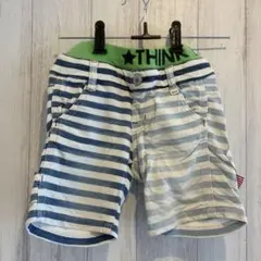 BREEZE ストライプショートパンツ 90cm