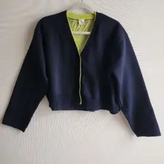 niko and... レイヤー風Vネックカーディガン M