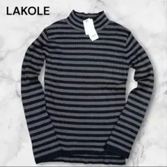 新品タグ付き✨️LAKOLE ハイネックリブニット プルオーバー 2025AWのサムネイル