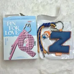 ラブブ イニシャル Z ぬいぐるみ アルファベット Labubu 【正規品】