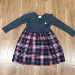 parentsdream チェックワンピース