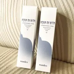 ワミレス　アクアデヴィタ　コンディショニングトナー2本セット ワミレス アクアデヴィタ コンディショニングトナー2本セット - メルカリ