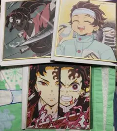 鬼滅の刃 全集中展 刀鍛冶の里編 柱稽古編 色紙 竈門炭治郎 継国縁壱