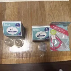 Betta Jewel 哺乳瓶用乳首 4・6セット