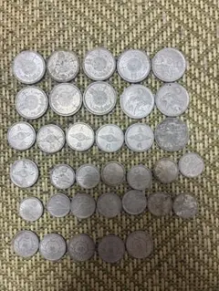 中国古銭 中国硬貨 アルミ貨 1分・2分・5分 各20枚 合計60枚 まとめ
