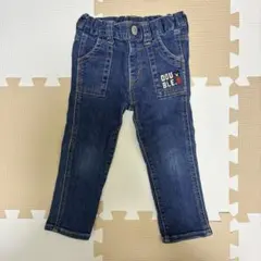 ミキハウス　ダブルビー　パンツ　デニム 90